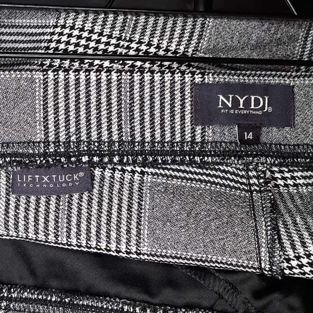 "Cropped Boot Pull On, Snow Plaid" - image 4